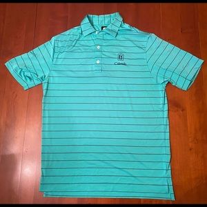 Men’s FootJoy TPC Colorado Golf Shirt Polo Green